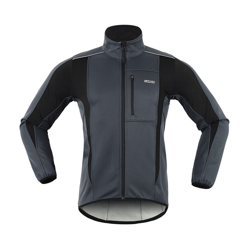 Man's clothing Weatherproof fleece warm three layer cycling jacket jacket top_voghion.com