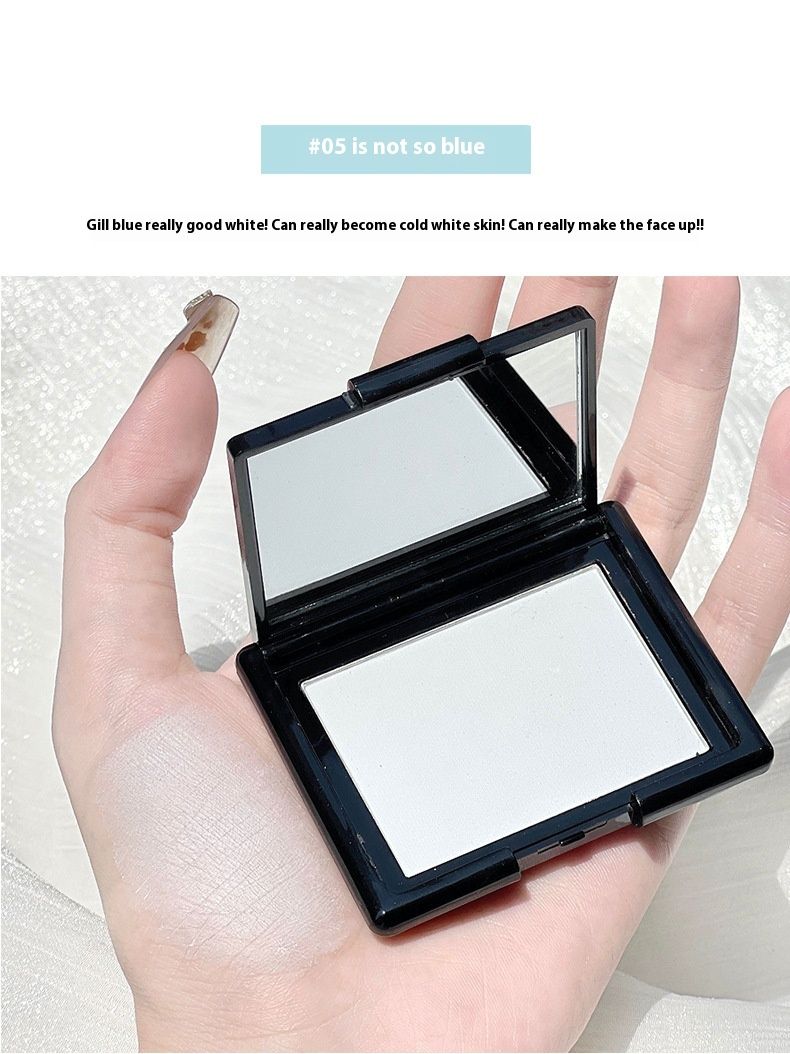 NOZO Puderrougeplatte, Hochglanz-Facelift, matt, natürlich, wasserfest, Concealer, Nude-Make-up, Monochrom-Puderrouge_voghion.com