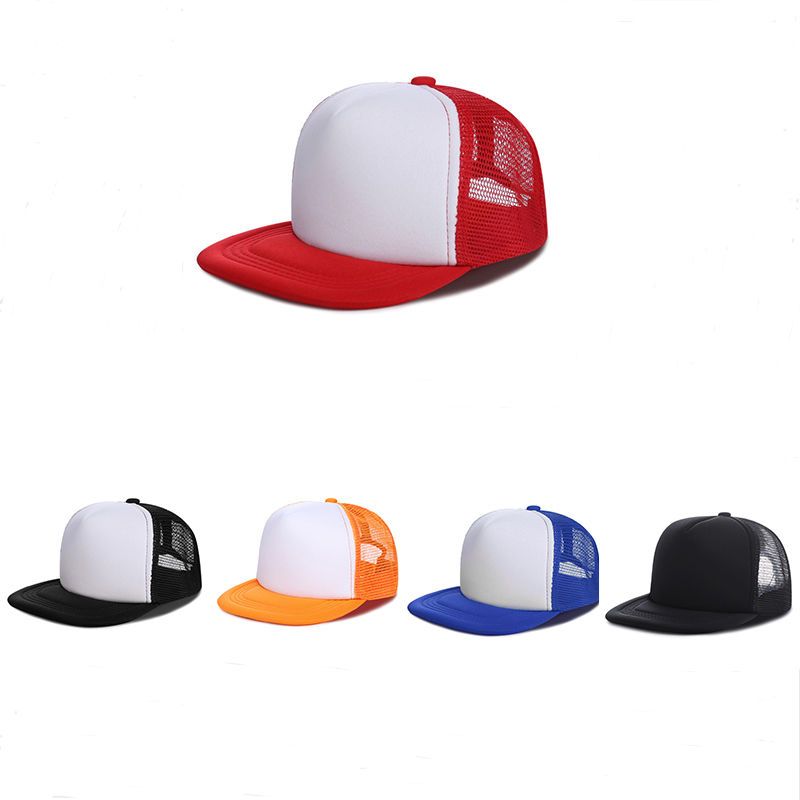 Καπέλο από mesh, ανδρικό και γυναικείο καπέλο με ίσιο γείσο, καλοκαιρινή σκίαση, προστασία από τον ήλιο, αναπνέει, ευέλικτο καπέλο ηλίου, για υπαίθριες δραστηριότητες_voghion.com