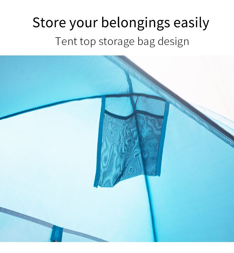 Tenda da spiaggia per esterni, con apertura rapida, automatica, pop-up, semplice parasole, baldacchino per il tempo libero sulla spiaggia, con porte e doppie finestre_voghion.com