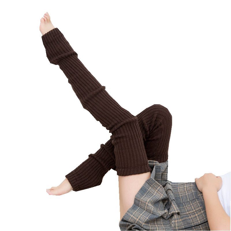 Autunno e inverno lana 80 gamba lunga calza danza JK gamba lunga calza yoga caldo Lolita bellezza gamba pelo pelo calza donna_voghion.com