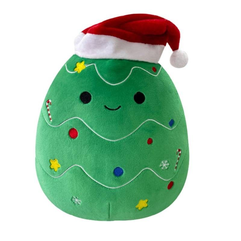 Claus Christmas Plush Santa Snowman Pillow Soft Decorative Cushion Holiday Home For_voghion.com