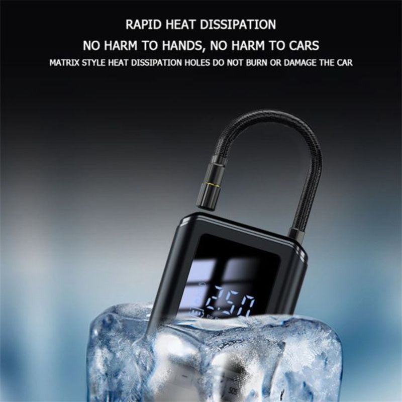 4 Digital Bank: Tire Used Be Car Tire Air Can Lighting Power Mini Inflator A LED A Display Air LED Compressor Use Compressor As_voghion.com