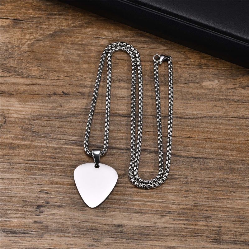 2025 New Arrivals New LetAPI men's pendant, vintage stainless steel guitar necklace_voghion.com