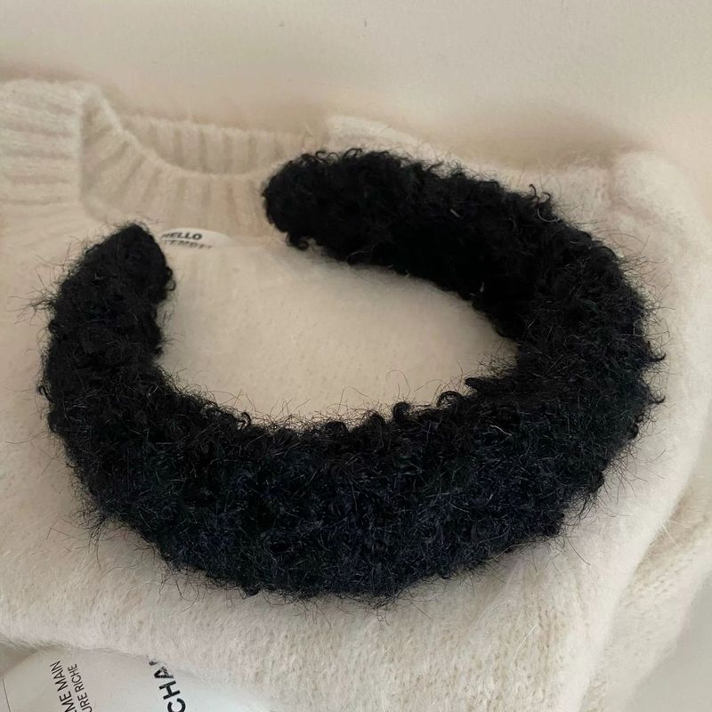 Fascia per capelli coreana larga da donna, versatile e alla moda, per spostamenti, lavaggio del viso, corona alta, accessori per capelli_voghion.com