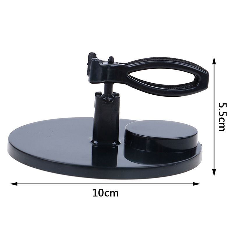 Lakkklips Grip Manikyr Polish Støtteverktøy Justerbar Håndfri Neglelakkflaskeholder Displaystativ Vippbar Akrylnegl_voghion.com