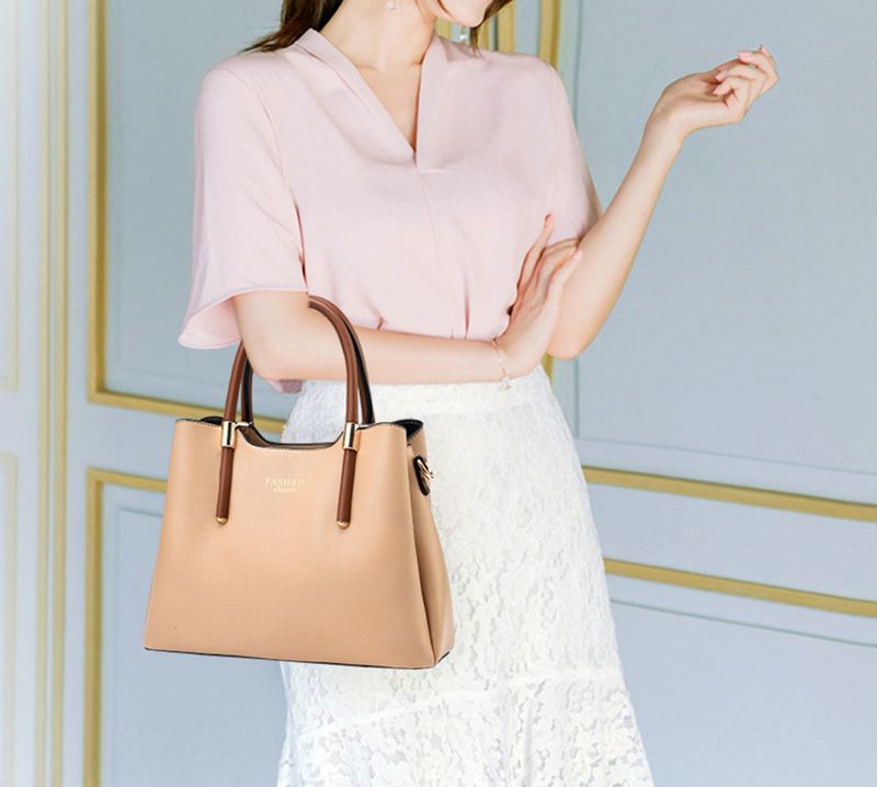 Borsa a mano per donna 2024 Nuova moda ad alta capacità Borsa per mamma di mezza età Trend Borsa a tracolla con una spalla_voghion.com