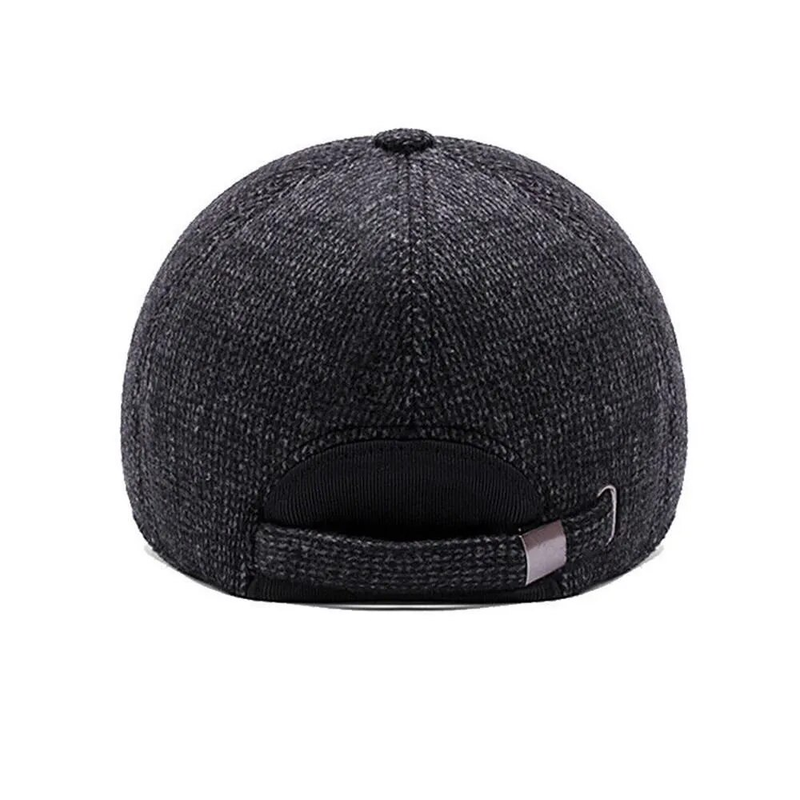 Retro Wolle Winter Für Männer Ohr Abdeckung Kappe Sport Golf Baseball Snap back Frauen Papa Hut Caps Ohrenklappen Hüte_voghion.com