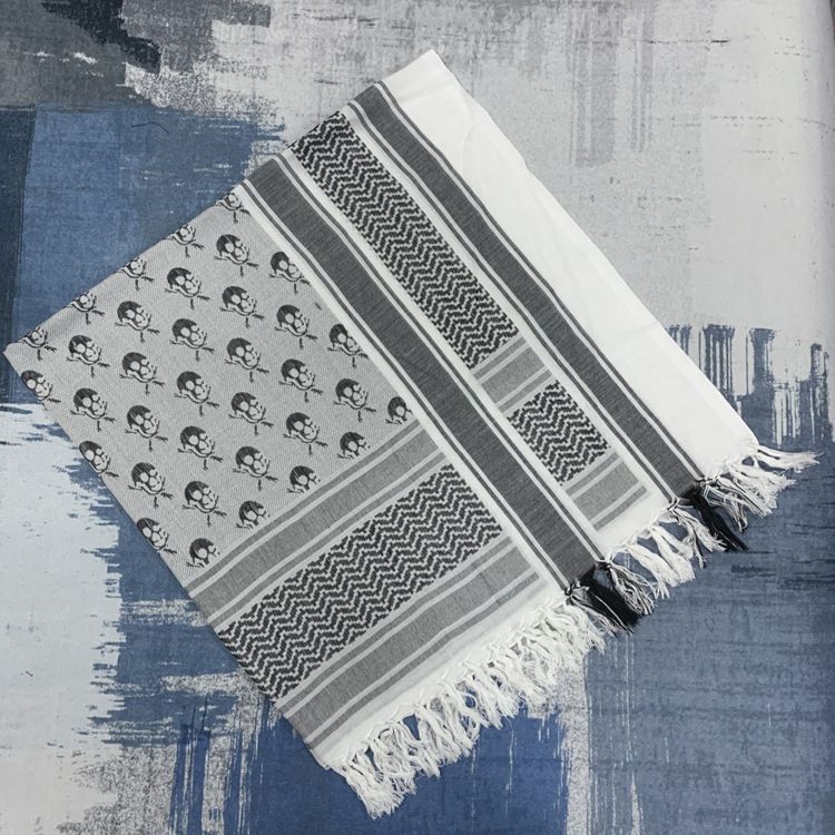 Sciarpa magica per esterni con quadrato arabo spesso jacquard, fascia versatile per capelli, per forze speciali_voghion.com