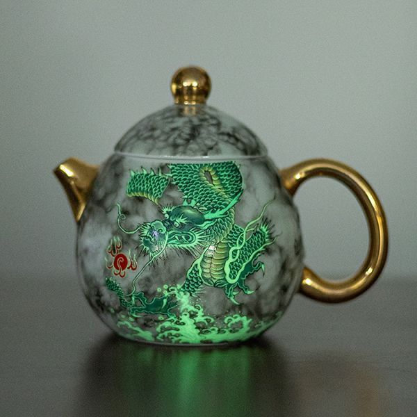 Mistrzowski ręcznie robiony zestaw do parzenia jajek smoka Qinglong wysokiej jakości do użytku domowego Kung Fu Tea Set z pojedynczym dzbankiem ceramicznym_voghion.com