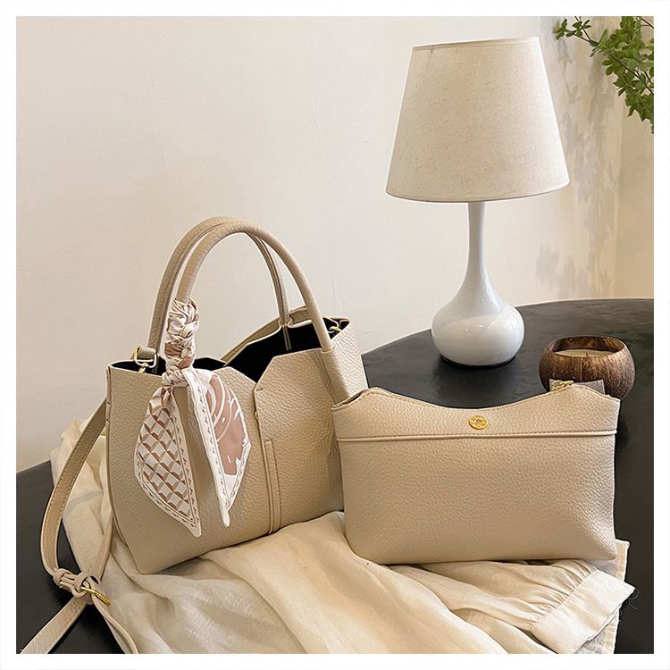 Damenhandtasche im neuen modischen Stil: Zweiteilige Tragetasche für Mutter und Kind, Umhängetasche für Damen_voghion.com