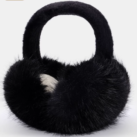 Ciepłe nauszniki damskie zimowe, śliczne, proste nauszniki, nauszniki przeciwzamarzaniowe, pluszowe nauszniki, składane nauszniki, chroniące przed zimnem_voghion.com