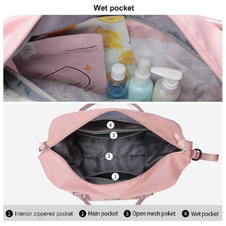 2024 Rees Handtasche Grouss Kapazitéit Moud Gepäck Sak Weekend Männer a Fraen Iwwernuechtung Bag Business Travel Storage Grouss Bag Robust an haltbar_voghion.com