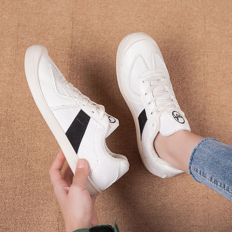 2024 classic large size canvas shoes for women spring thin low-top ins trendy and versatile new women's shoes casual white shoes_voghion.com