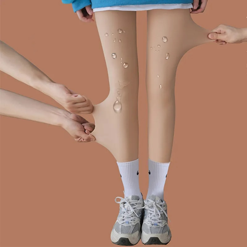 2023 Varma Strumpbyxor för Vinter Termosockor Kvinna Panyhose Hudeffektiva Dam Fleece Leggings Flickor Bara Ben_voghion.com