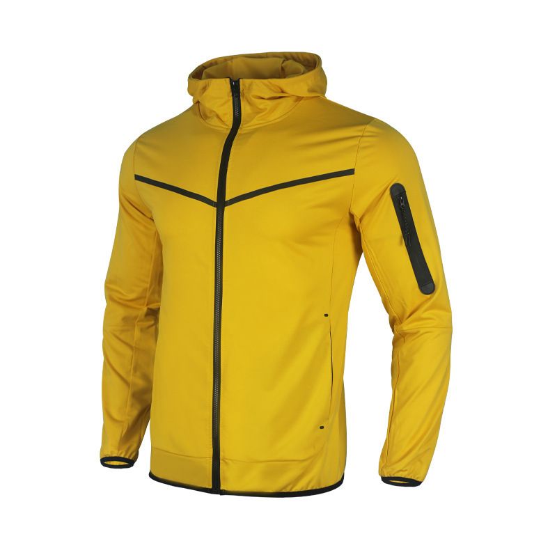 Spring Autumn Coat, Long Pants, Hooded Sports and Casual Set, Men's Set_voghion.com