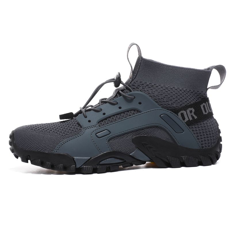 Scarpe da acqua da uomo per escursionismo, pesca e attività all'aperto - Scarpe leggere, traspiranti e ad asciugatura rapida con suola in gomma per escursionismo, pesca e guado_voghion.com