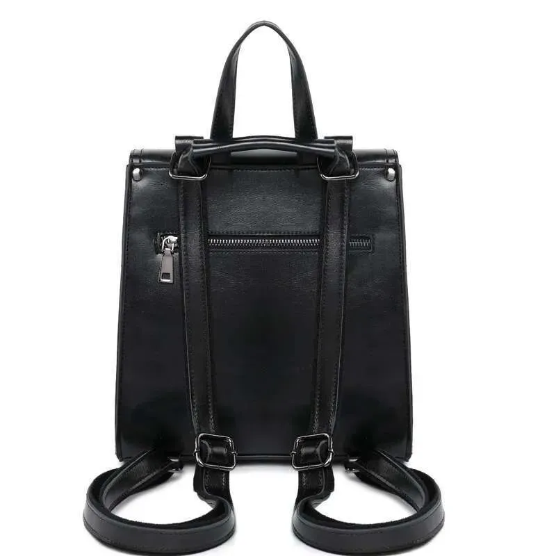 Designer Frauen Rucksack Cross Body Laptop Daypack Echtes Leder Reisebuch Schule Weibliche Rindsleder Rucksack Schulter_voghion.com