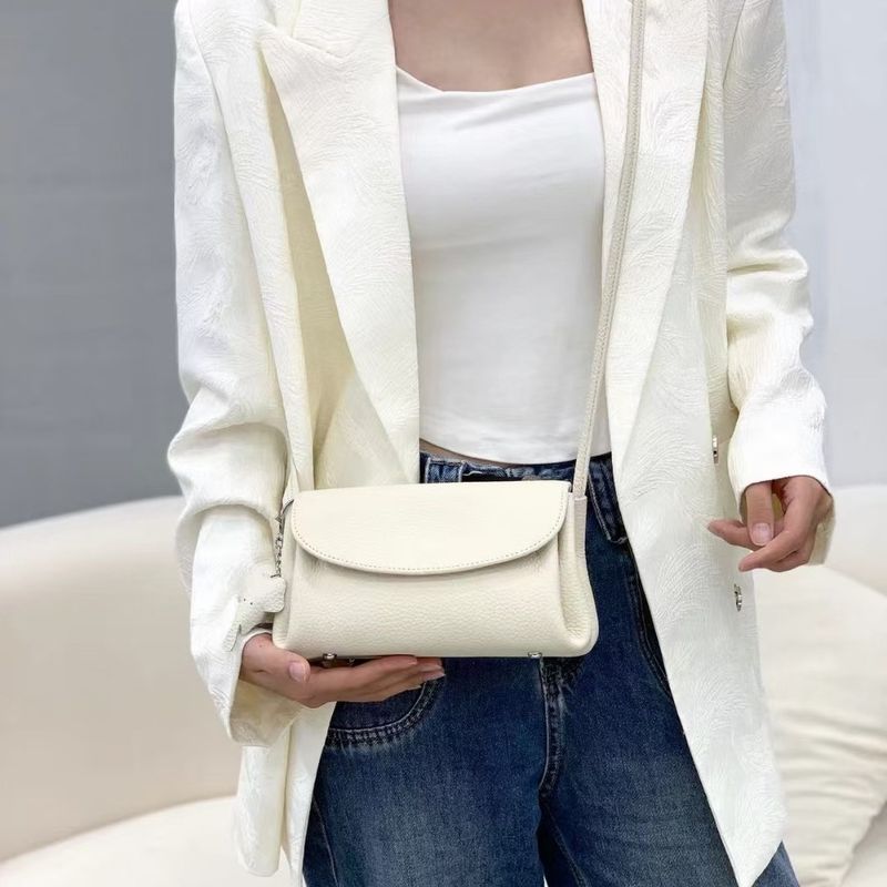 Russian Genuine Women's Small 2025 New Summer Soft Leather Versatile Shoulder Crossbody Bag_voghion.com