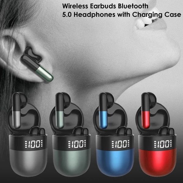 Bluetooth Ear Pods With Touch Control HD Voice_voghion.com