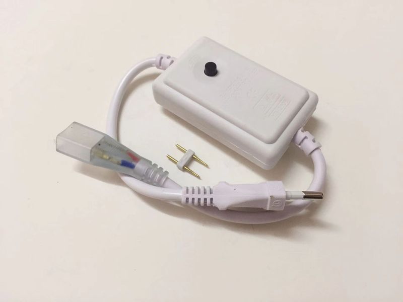 Conectores para tiras LED de alto voltaje de 220 V: conector de cobre resistente al agua para tiras monocromáticas y RGB (estándar de EE. UU./UE, 10 mm/12 mm)_voghion.com