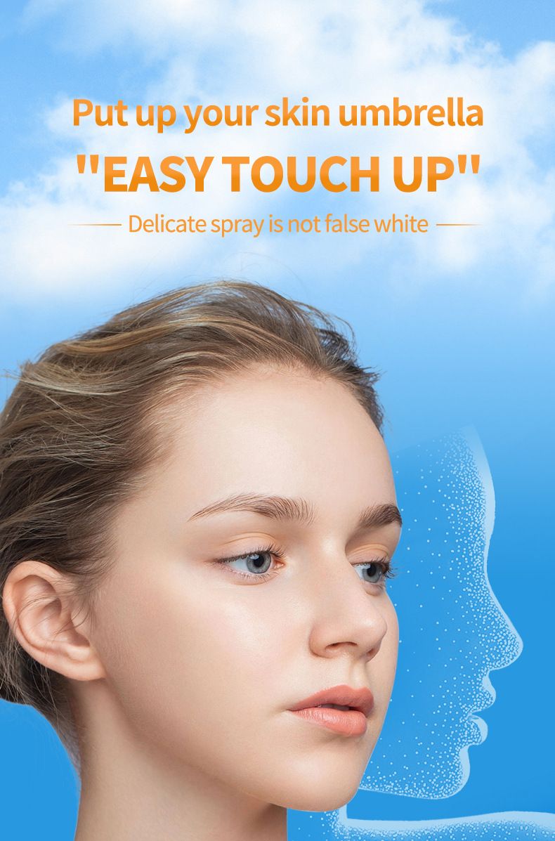 English Summer Refreshing Non Greasy 50+++ Sunscreen Spray_voghion.com