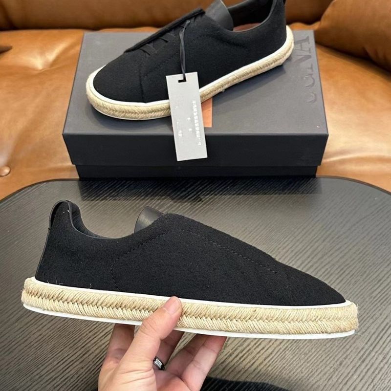 Z Family Herrenschuhe aus echtem Leder, lässig, Frühling, leicht, niedrig geschnitten, grünes Schaffell, runder Kopf, für Erwachsene_voghion.com