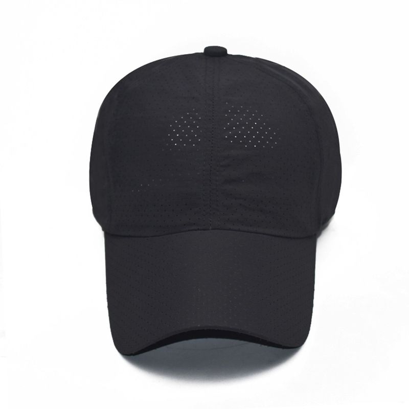 Pălărie de baseball cu limbă de rață pentru bărbați și femei, cu uscare rapidă, respirabilă, cu uscare rapidă, cu placă de baseball, culoare solidă, Street Dance, Hip Hop_voghion.com