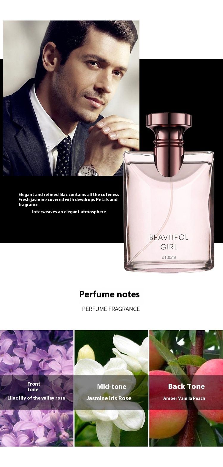 New Men's Perfume: Persistent Fragrance, Fresh French Weilan, Ancient Dragon Charm Conquers Men's Flavor_voghion.com