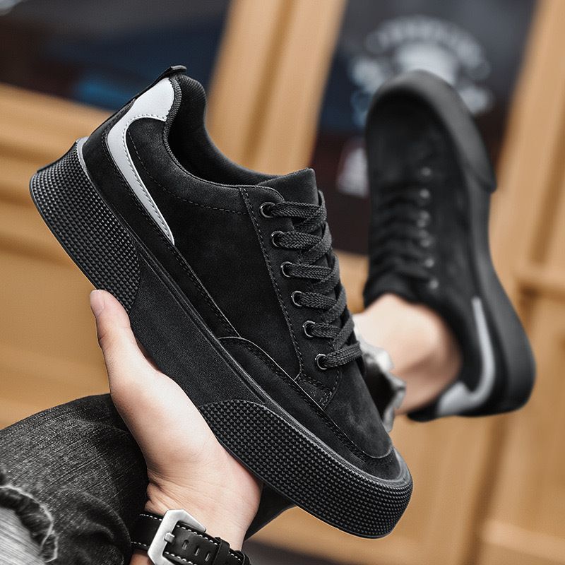 Primavera 2024, nuove scarpe casual morbide e versatili da uomo, da lavoro, con suola spessa, resistenti all'usura e alla moda._voghion.com