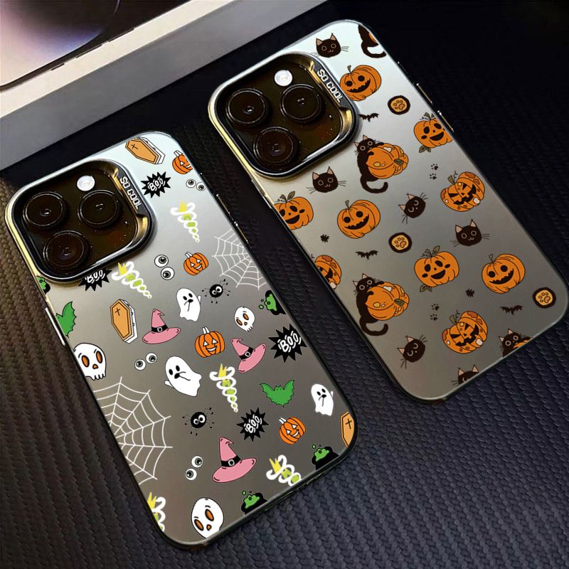 Custodia per telefono alla moda a forma di zucca di Halloween per Xiaomi Redmi Note 13 Pro 4G Note 12 11 Pro Plus 5G 11S 10S 12S 10 13C 4G Cover_voghion.com