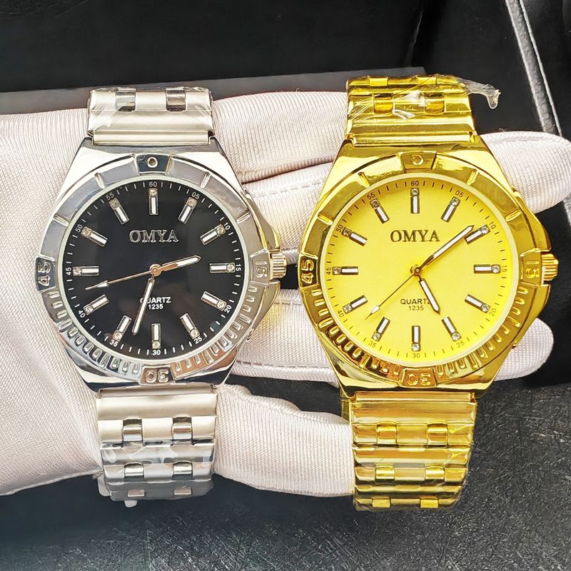 Men's Watch Box Steel Belt Waterproof Quartz Watch Men Set_voghion.com