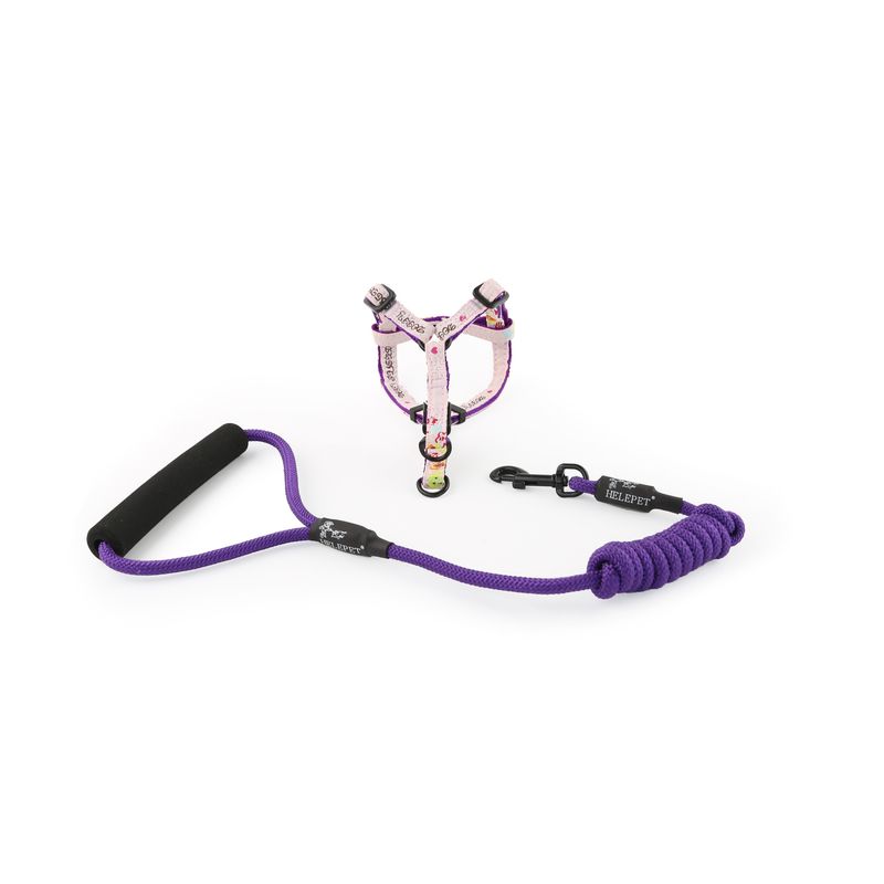Nuevo y colorido arnés de pecho ajustable para perros pequeños y medianos._voghion.com