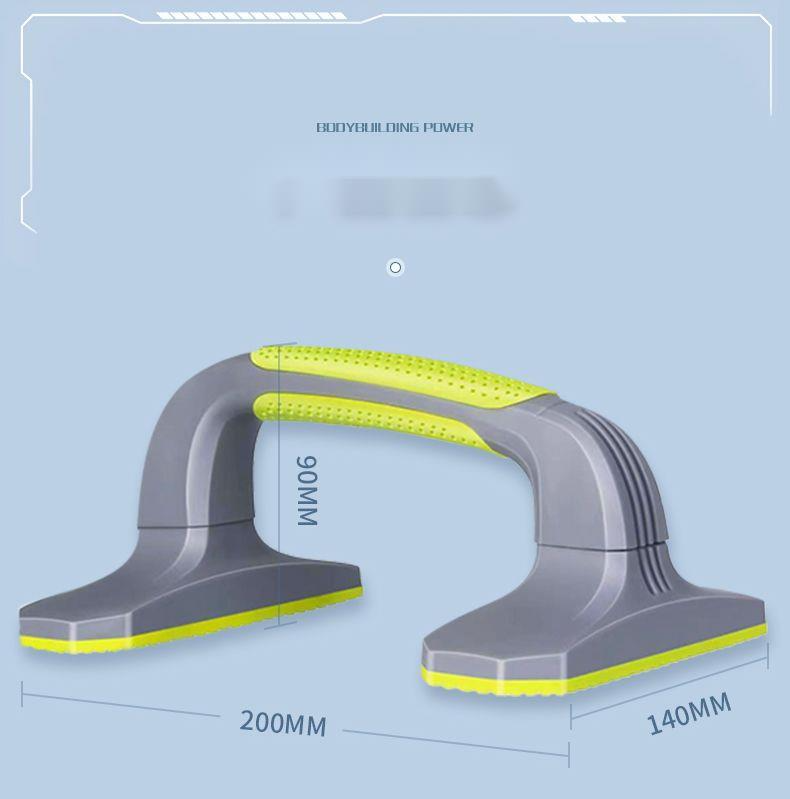 Nouvel appareil de pompes en forme de H d'OPFINE Yimeijia, exercice de fitness à domicile antidérapant en forme de croix pour les muscles de la poitrine_voghion.com