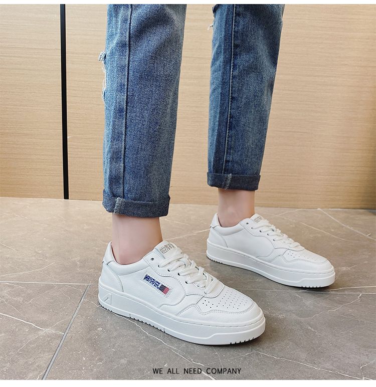 Instagram Genuine New Casual Women's Thick Sole Heightened Sneaker Board Shoes_voghion.com