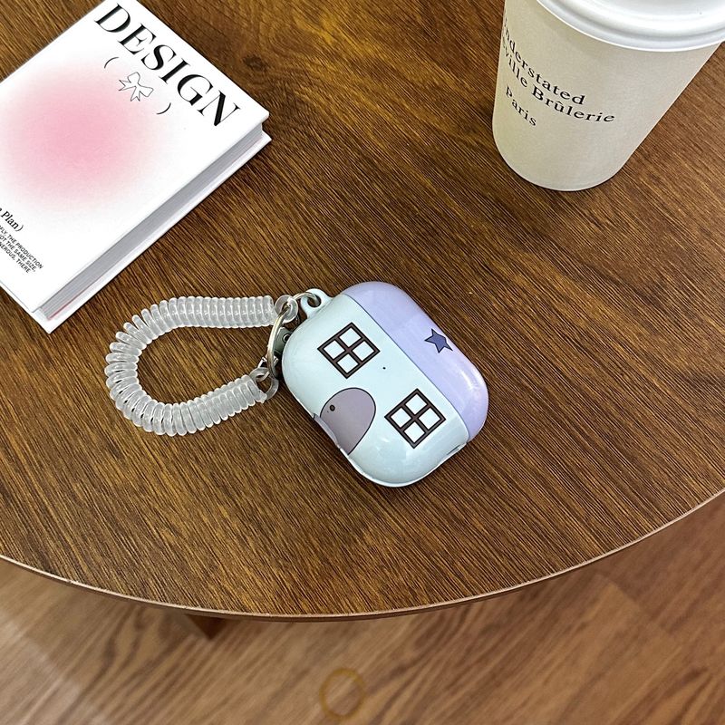 Japonês e coreano bonito desenho animado aplicável AirPods3 geração capa protetora 1/2 capa de fone de ouvido sem fio Bluetooth Feilin Pro2_voghion.com