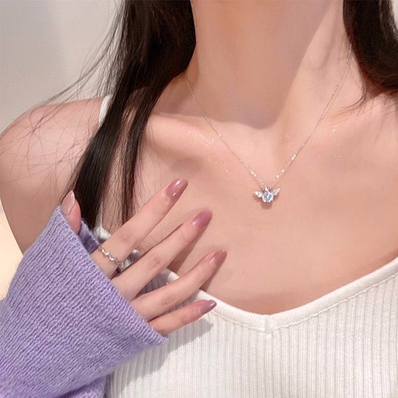 High End, Light Luxury Titanium Steel Necklace, Female Niche Design, Spicy Girl Pearl Collarbone Chain, Fashionable And_voghion.com