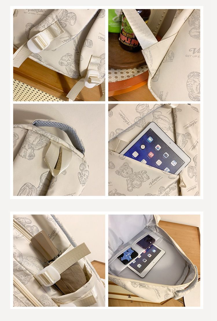 Women's Bags high value backpack new style ladies bag high junior high school students large capacity simple casual backpack_voghion.com