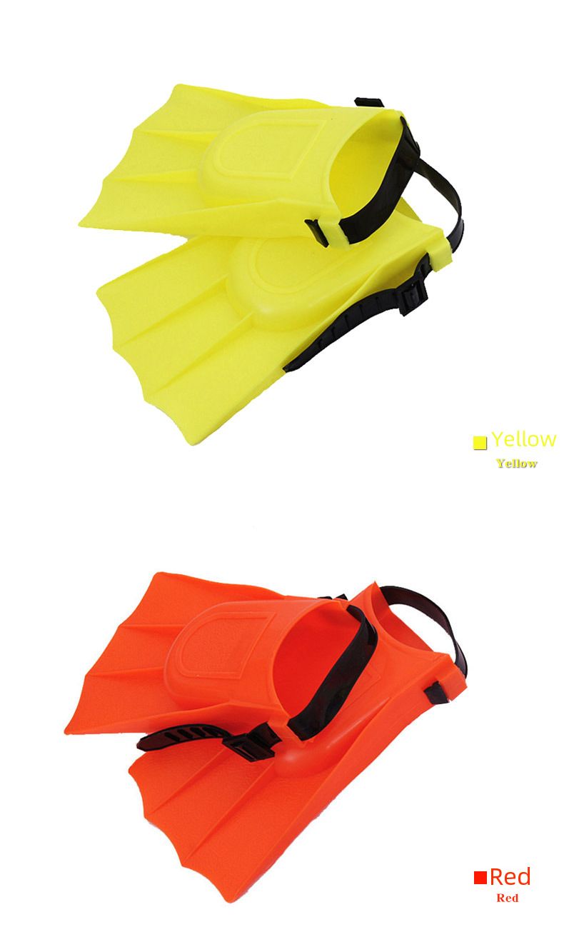 Tauchflossen Schwimmzubehör Froschschuhe Multicolor 25~30 Meter können getragen werden Kinder Schnorchelausrüstung Großhandel_voghion.com