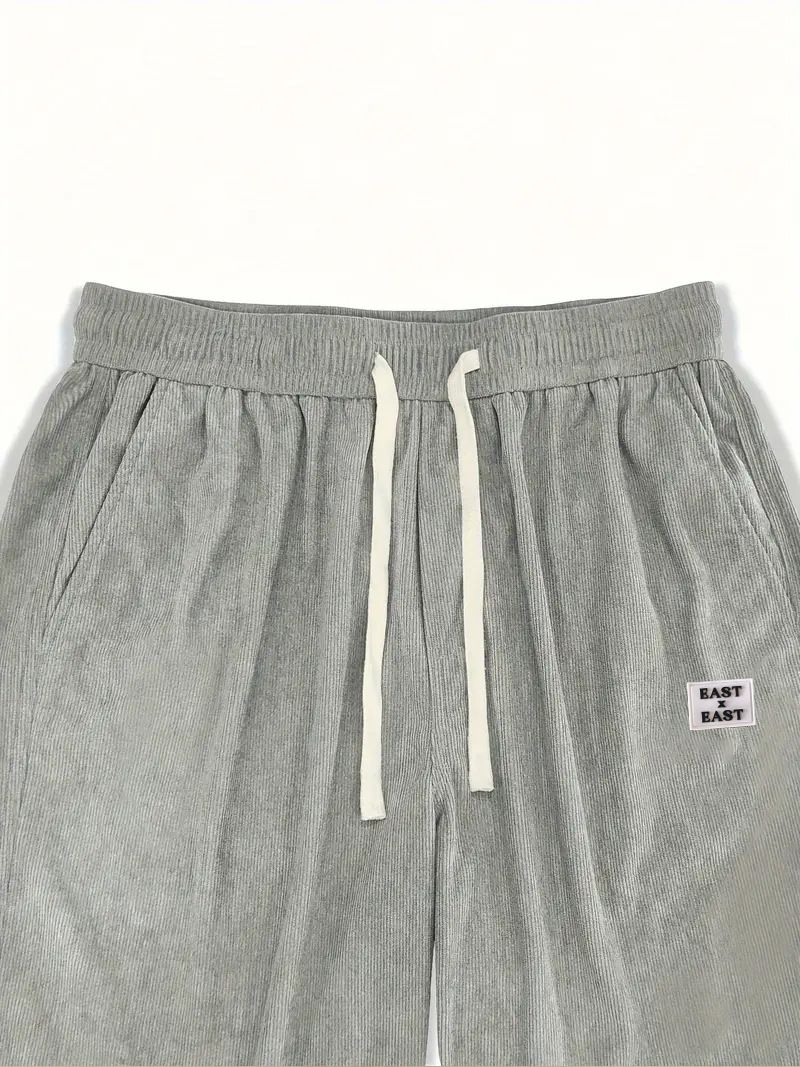 Men's Relaxed Fit Wide-Leg Trousers - Japanese Minimalist Workwear Pants With Utility Pockets_voghion.com