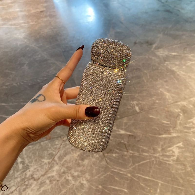 Elegant Bullet-Shaped Stainless Steel Tumbler - 304 Inner Layer, Compact & Stylish (180ml/220ml, Perfect For Women, Travel & Gifts)_voghion.com