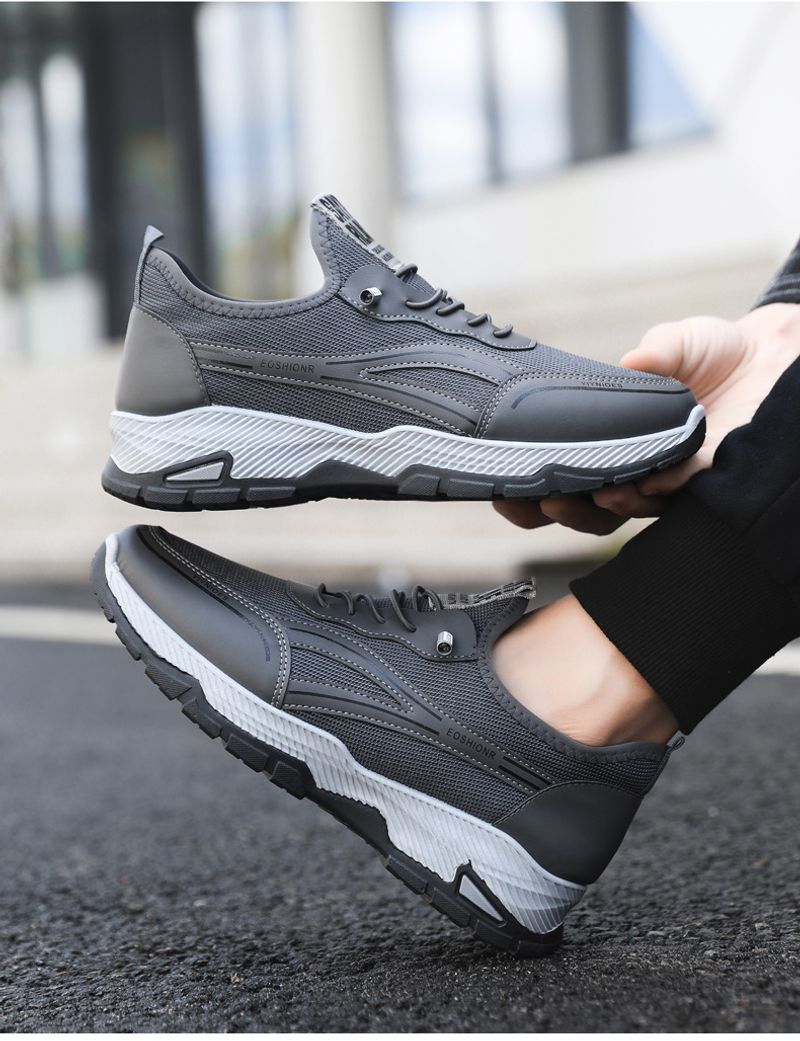 Herren Outdoor Freizeit Reise Mode Trend Atmungsaktive Herren Neue Sport Wanderschuhe_voghion.com