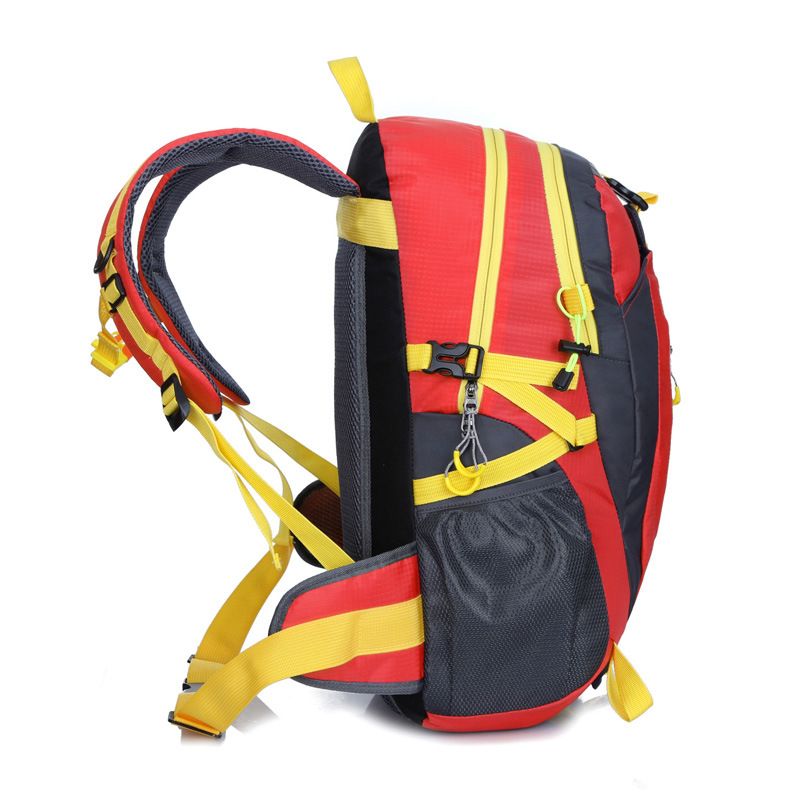 LazyZoom 【Tesoro de fábrica】Nueva mochila de viaje de nailon impermeable para senderismo al aire libre para parejas_voghion.com
