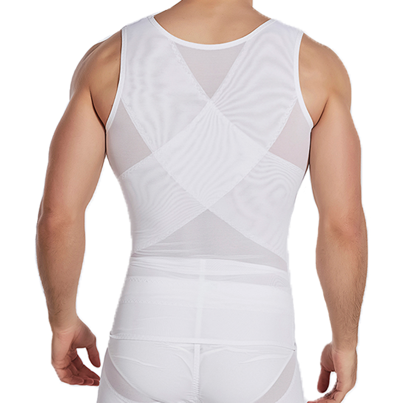 Body Shaper Heren Compressie Vest Buik Shapewear Buik Afslanken Schede Gynaecomastie Shapers Korset Taille Tr S_voghion.com