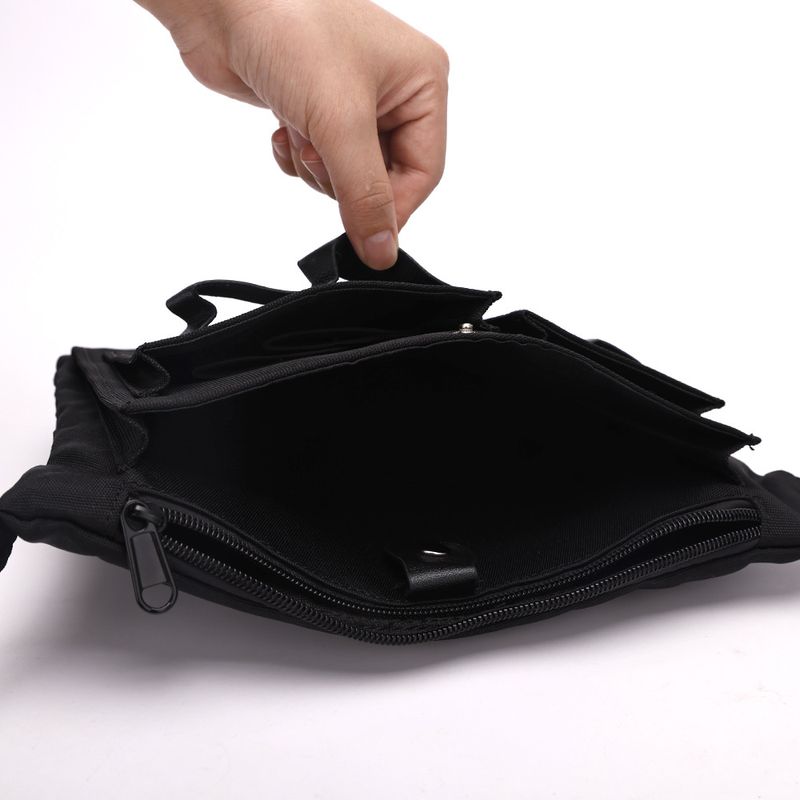 Functional Bags Barber Scissors Bag Hairdressing Tool Storage Bag Stylist Large Capacity Comb Clip Waist Bag Hairdressing Supplies In Stock_voghion.com