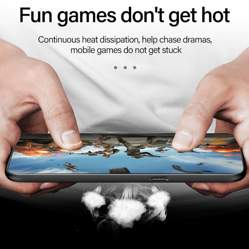 Lyxigt Ultratunt fallskydd för iPhone 14 13 12 11 Pro Max 13Mini 12Mini 14Plus X XS XR XSMAX 8 7 6 6S Plus SE2020 Skyddande hårt skal_voghion.com