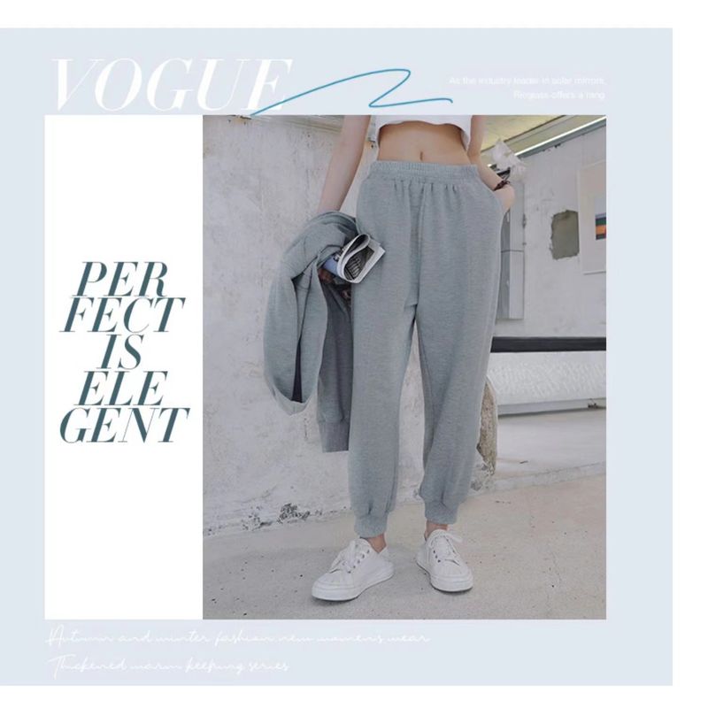 Gray Hooded Sweatshirt Two-Piece Set For Women 2025 Spring And Autumn New Casual Lazy Style High-End Youthful Sports_voghion.com