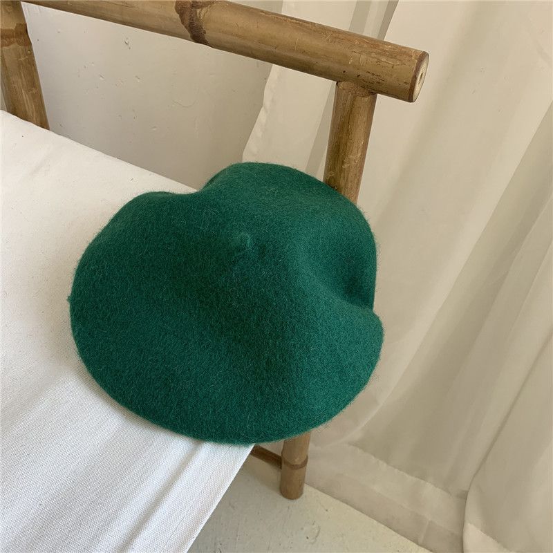 Neuheiten Elegante Wolle Künstler Maler Neue Winter Klassische Heiße Frauen Mädchen Weibliche Verdickte Woll Französisch Hut Baskenmütze Kappe Gorros_voghion.com