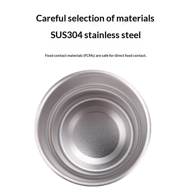 QFV50704555550<== Outdoor 304 Stainless Steel Camping Single Layer Portable Car Coffee Cold Insulation Step Beer Swallow Cup_voghion.com