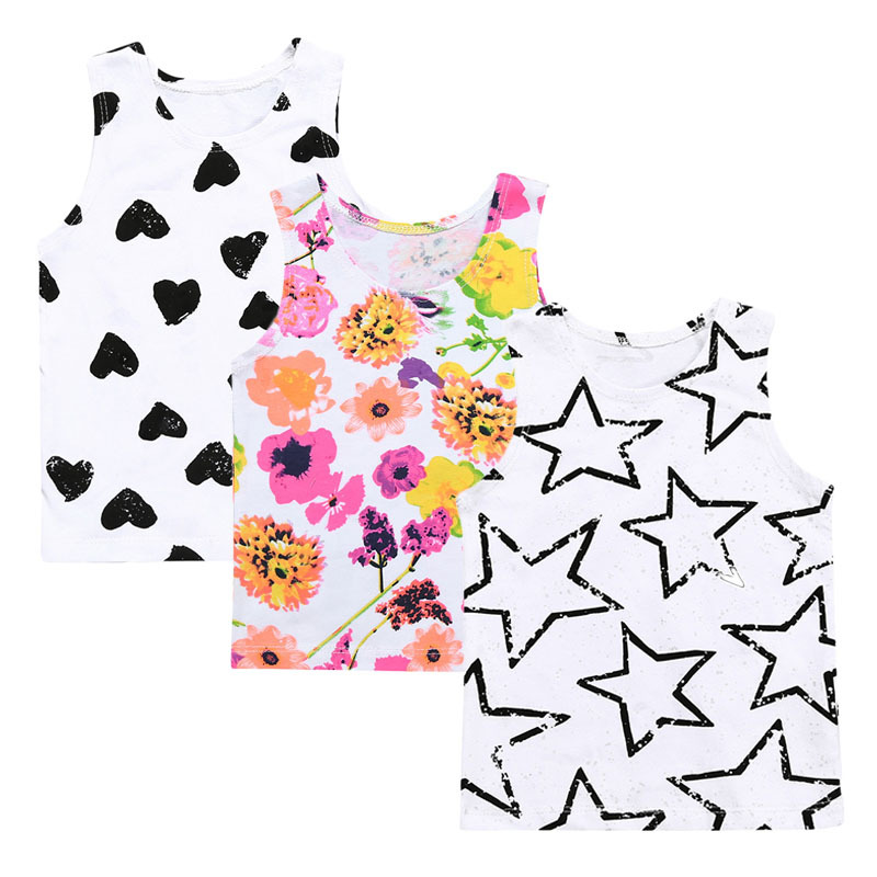 Mother&Kids Baby summer vest cartoon print sleeveless absorbent breathable cotton for boys and girls casual_voghion.com